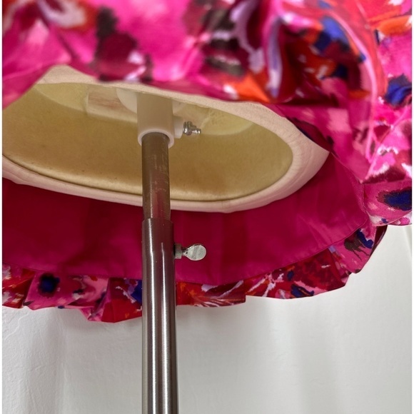 BCBGMaxAria Floral Bubble Strapless Mini Dress - Picture 6 of 11